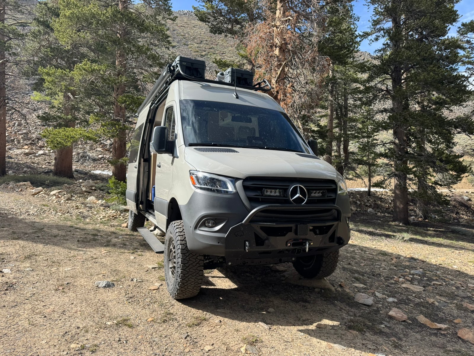 Off-road front view